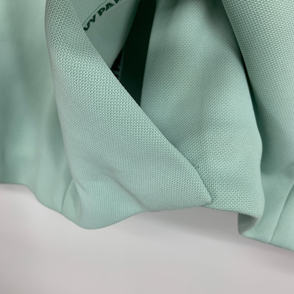 Adidas x Ivy Park Suit Jacket Blazer 3 Stripe Logo Green NWT - Picture 15 of 16